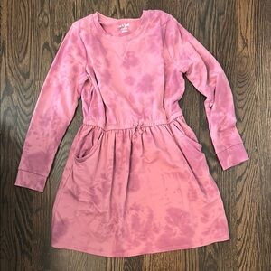 Cat & Jack Pink Long Sleeve Crew Neck Sweatshirt